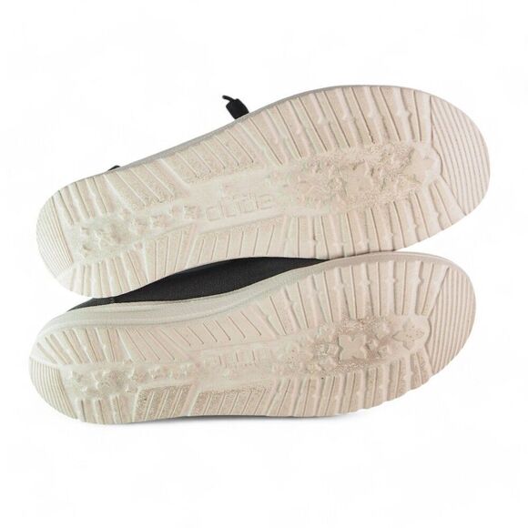 Hey Dude Wendy Casual Slip-on Loafers "Chambray Off Black" 121414949 Women's 7 - Picture 8 of 11